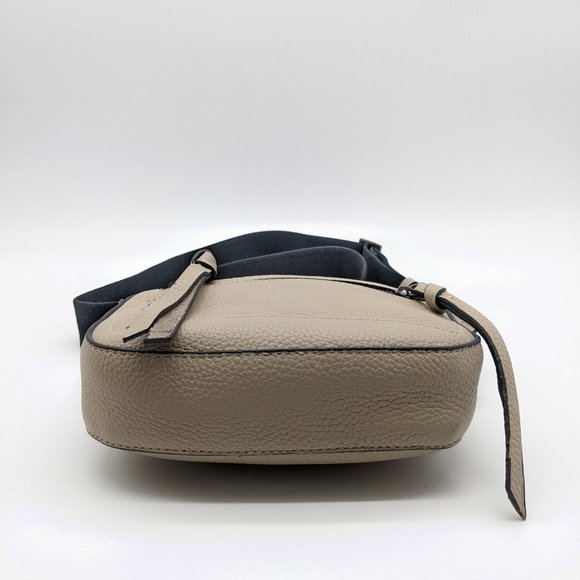 BOTKIER Chelsea pebbled leather women's small crossbody camera bag -LATTE - Picture 9 of 9